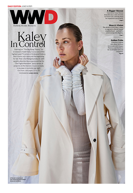 Kaley Cuoco on "WWD" for June 9, 2021